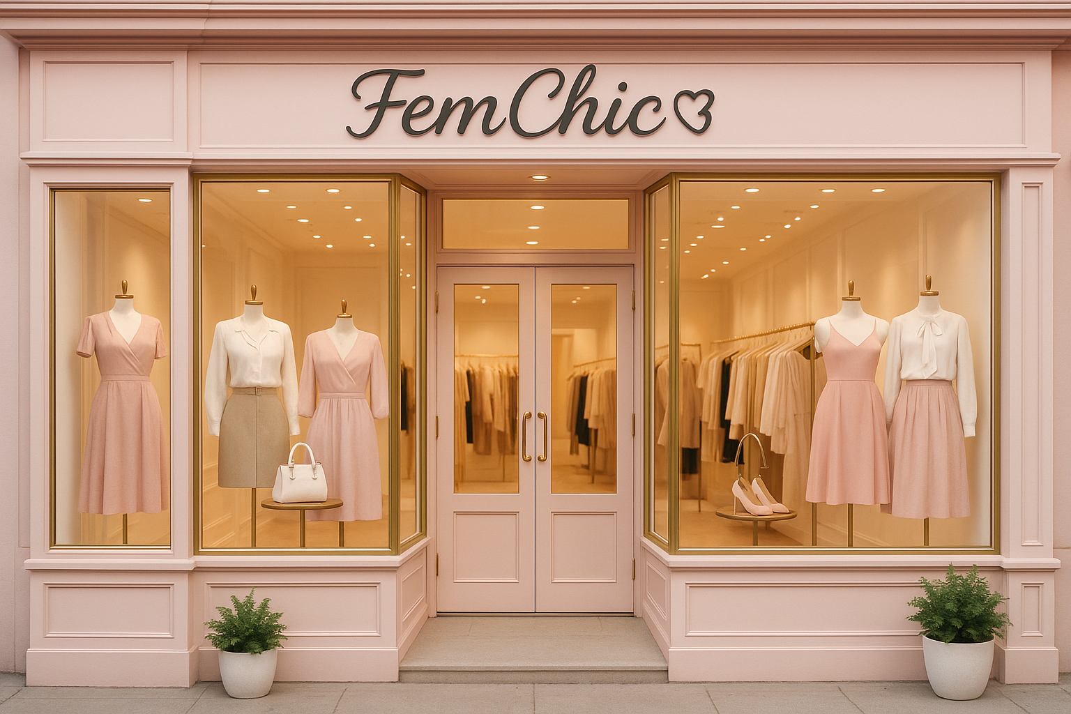 Women's boutique clothes shop called FemChic<3